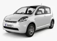 DAIHATSU SIRION kit déco intérieur auto | Décoration Tableau