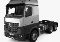 Camions MERCEDES Camion ANTOS AROCS décor auto premium