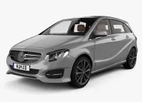 MERCEDES B CLASS décor intérieur | Décoration Tableau