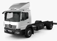 Camions MERCEDES Camion ATEGO décor tableau de bord premium
