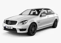 MERCEDES C CLASS W204 décor intérieur | Décoration Tableau