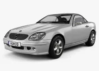 MERCEDES SLK R170, R171, R172 décor tableau de bord premium