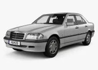 MERCEDES C CLASS W202 décor intérieur | Décoration Tableau
