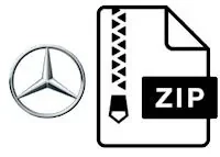 MERCEDES Mercedes DXF-EPS-AI décor auto | Décoration Tableau