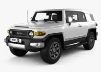 TOYOTA FJ CRUISER décor intérieur | Décoration Tableau
