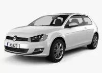VOLKSWAGEN VW GOLF VII décor intérieur | Décoration Tableau