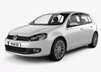 VOLKSWAGEN VW GOLF VI décor intérieur | Décoration Tableau