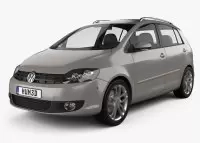 VOLKSWAGEN GOLF PLUS décor intérieur | Décoration Tableau
