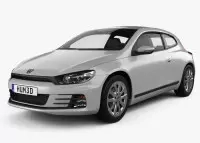 VOLKSWAGEN SCIROCCO décor intérieur | Décoration Tableau