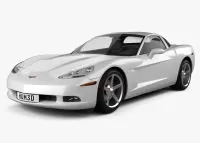 CHEVROLET CORVETTE décor intérieur | Décoration Tableau