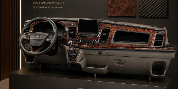 Ford Transit 1990–2026 : habillage de tableau de bord et Caravan Salon