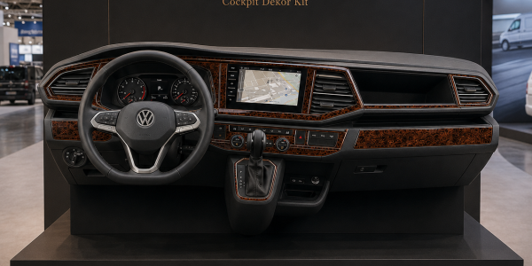 Volkswagen Transporter T6.1 : décor de tableau de bord pour campervans