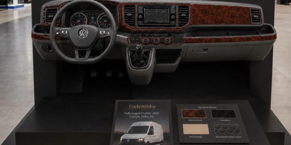 Habillage tableau de bord Volkswagen Crafter : quel kit choisir ?