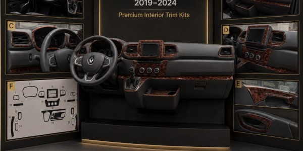 Habillage tableau de bord Renault Master / Nissan Interstar : quel kit choisir ?