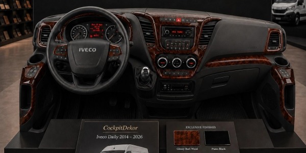 Habillage tableau de bord Iveco Daily : quel kit choisir ?