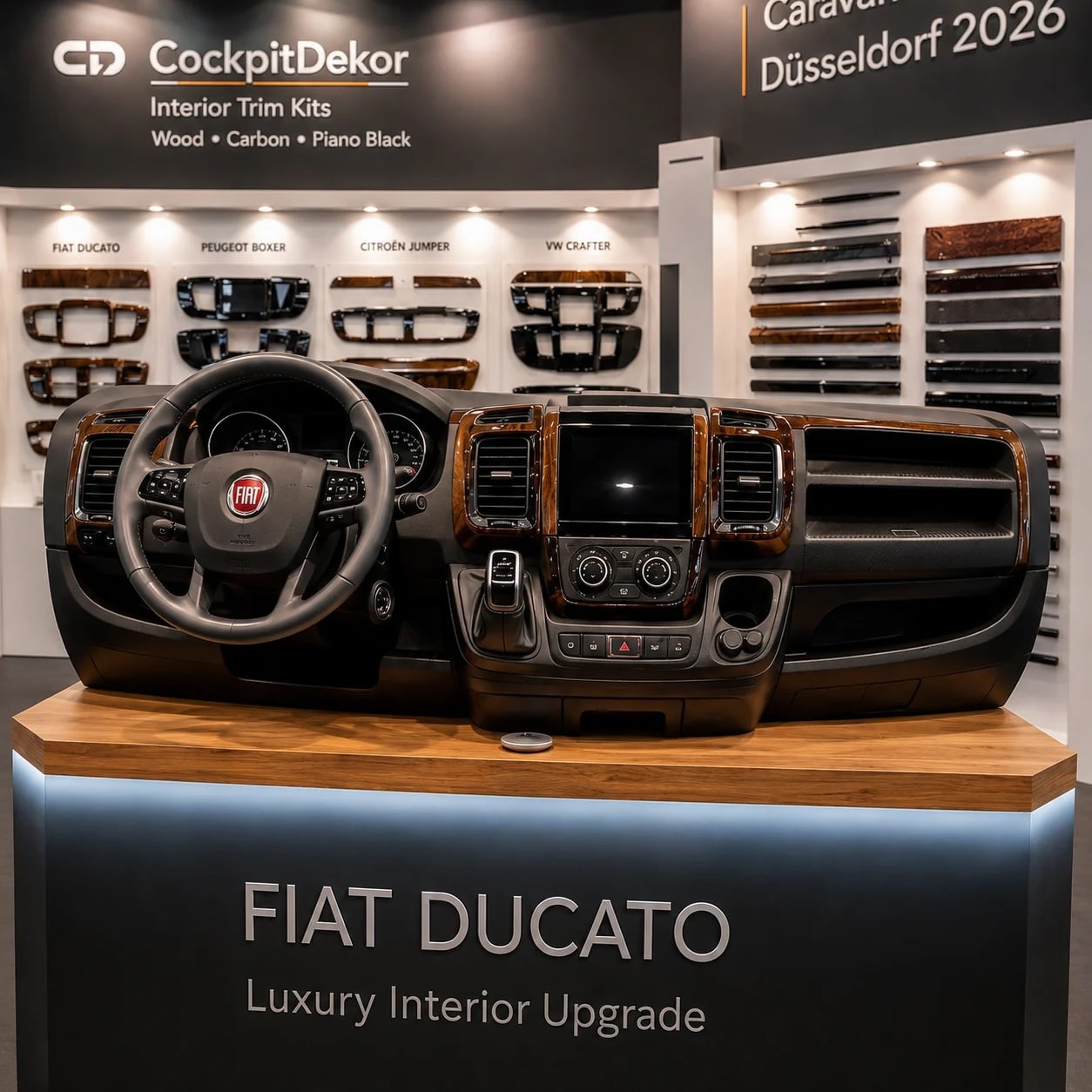 Caravan Salon Düsseldorf 2026 : tendances de personnalisation du cockpit et de l’intérieur des camping-cars