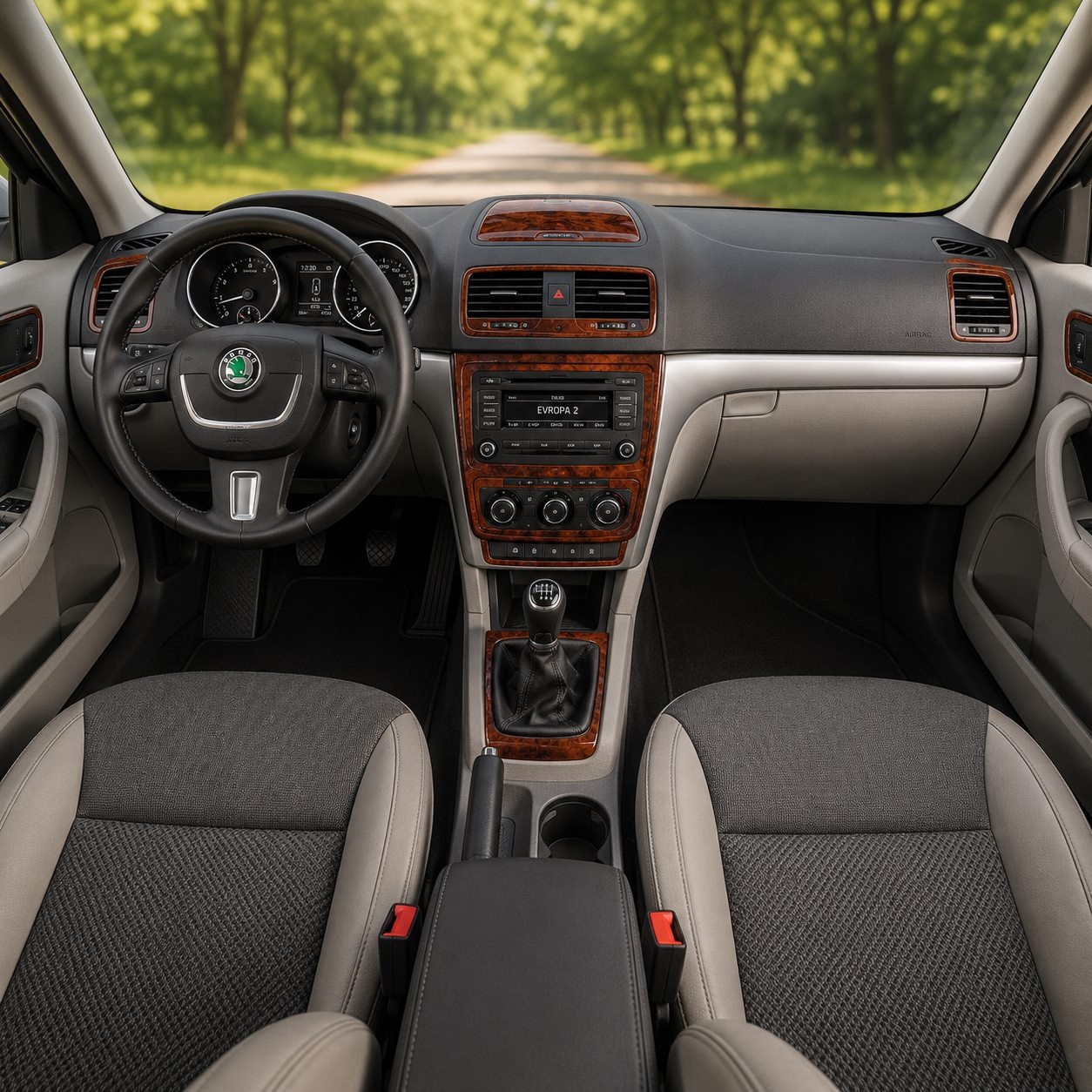 Škoda Yeti 2010+ : le kit d'habillage tableau de bord 36 pièces expliqué