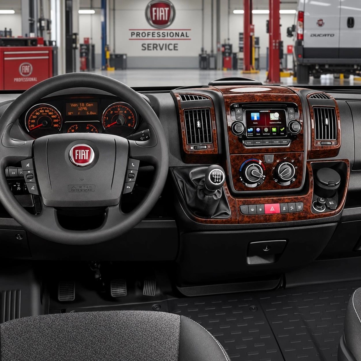 Habillage tableau de bord Fiat Ducato X250 / X290 (2006–2021) : quel kit choisir ?